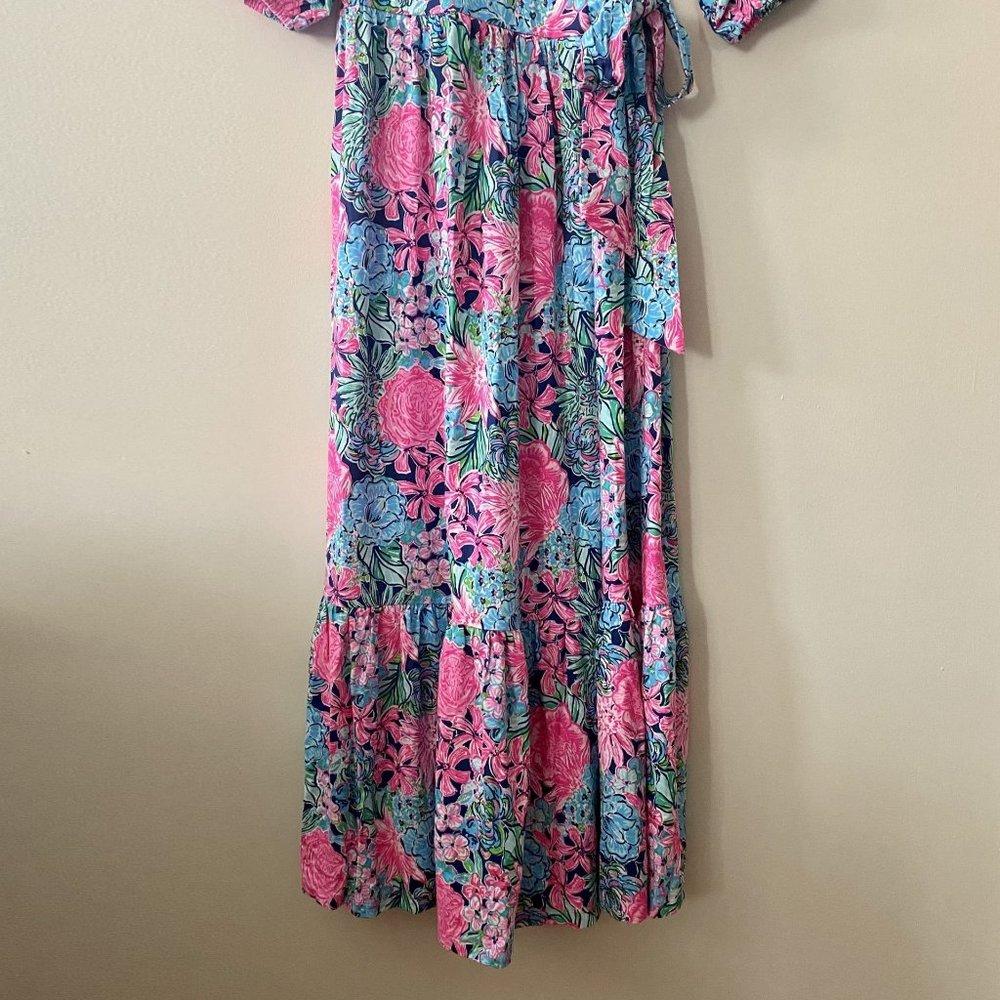 Lilly Pulitzer Brantley Midi Wrap Dress NWT - Picture 8 of 9